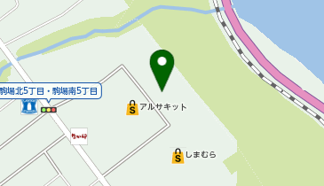 ダイソー網走駒場ST店の地図画像