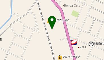 ダイソーコープさっぽろ遠軽みなみ店の地図画像