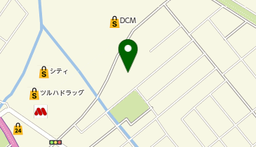 ダイソー紋別店の地図画像