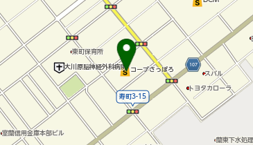 ダイソーコープさっぽろ東むろらん店の地図画像