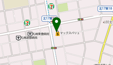 ダイソーマックスバリュ元町店の地図画像