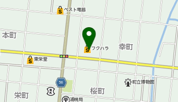 100円ショップ浦幌フクハラ店の地図画像