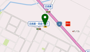 100円ショップ千歳業務スーパー店の地図画像