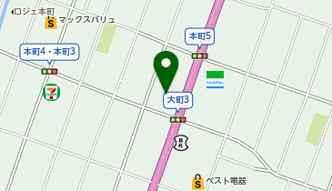 ダイソー滝川本町店の地図画像