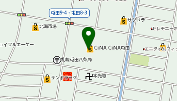 TOKYO SHOES RETAILING CENTERシーナシーナ屯田店の地図画像