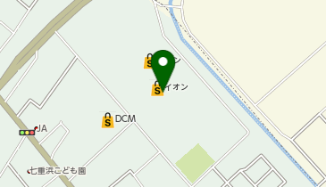 au Styleイオン上磯の地図画像