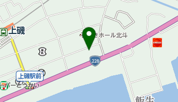 ハセガワストア上磯店の地図画像