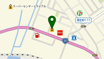 セイコーマートあずみ店の地図画像