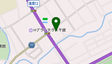 札幌トヨタ自動車千歳店の地図画像