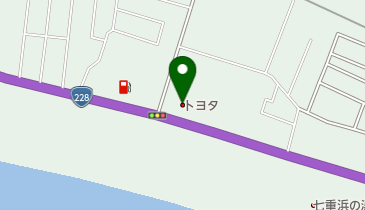 函館トヨタ自動車七重浜店の地図画像