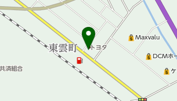 函館トヨタ自動車八雲店の地図画像