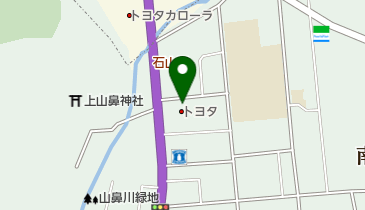 札幌トヨタ自動車藻岩店の地図画像