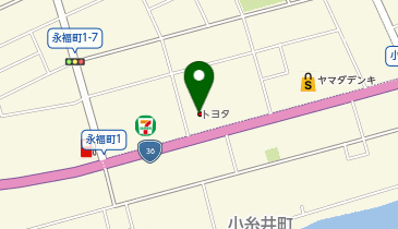札幌トヨタ自動車糸井店の地図画像