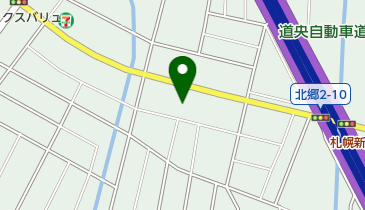 札幌トヨタ自動車北郷店の地図画像