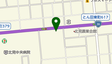 北見トヨペット本社の地図画像