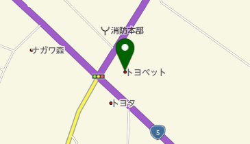 函館トヨペット森店の地図画像