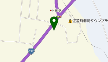 函館トヨペット江差店の地図画像