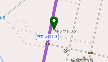 ネッツトヨタ道都空知店の地図画像