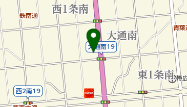 ネッツトヨタ帯広アベニュー店の地図画像