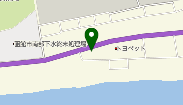 トヨタカローラ函館海岸通店の地図画像