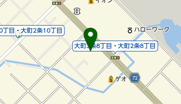トヨタカローラ旭川大町店の地図画像
