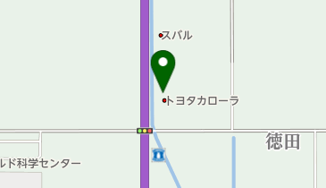 トヨタカローラ道北名寄店の地図画像