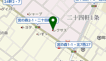 レクサス宮の森の地図画像