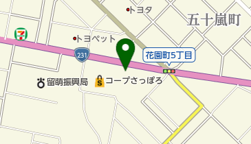 旭川日産留萌店の地図画像