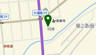 帯広日産南29丁目店の地図画像