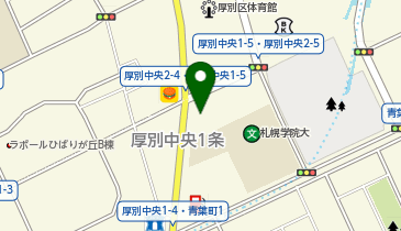 札幌日産新さっぽろ店の地図画像