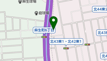 札幌日産北店の地図画像