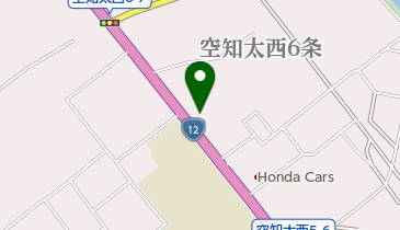 札幌日産空知店の地図画像