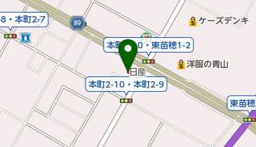 札幌日産環状東店の地図画像