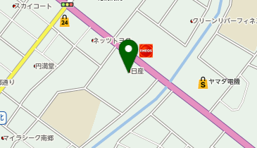 北海道日産白石店の地図画像