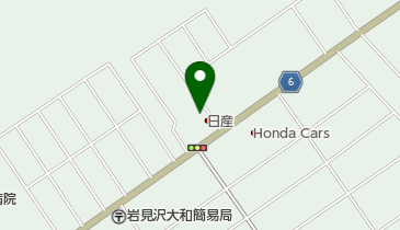 札幌日産岩見沢大和店の地図画像
