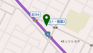 札幌日産千歳北店の地図画像