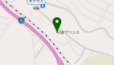 日産プリンス札幌小樽支店の地図画像