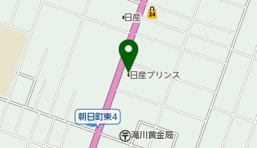 日産プリンス札幌滝川支店の地図画像
