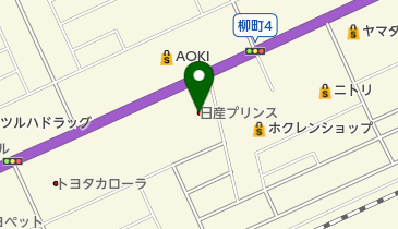 日産プリンス札幌苫小牧東支店の地図画像