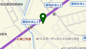 UDトラックス札幌東支店の地図画像