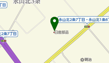 日産部品北海道販売旭川店の地図画像