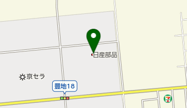 日産部品北海道販売北見店の地図画像