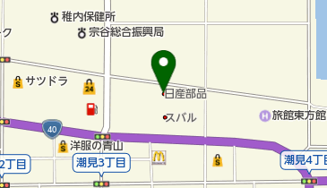 日産部品北海道販売稚内店の地図画像