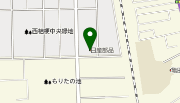 日産部品北海道販売函館店の地図画像