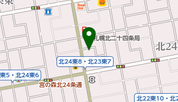 クルムスSAPPORO北24条店の地図画像