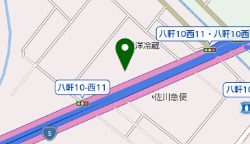 レッドバロン札幌の地図画像