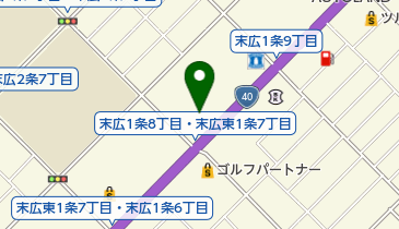Honda Cars旭川末広店の地図画像