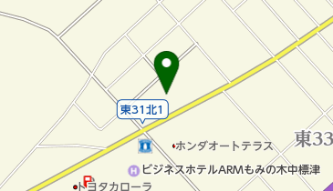 Honda Cars西釧路中標津店の地図画像