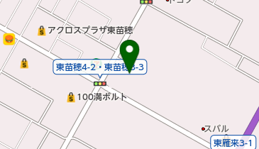 Honda Cars札幌中央東苗穂店の地図画像