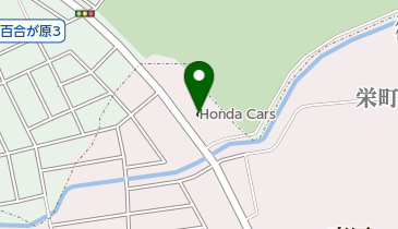 Honda Cars北海道百合が原店の地図画像
